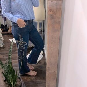 Dorothee Bis jeans embellished size 8